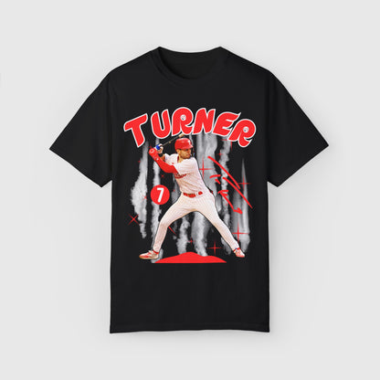 Trea Turner Signature Tee Product Pic Front Black