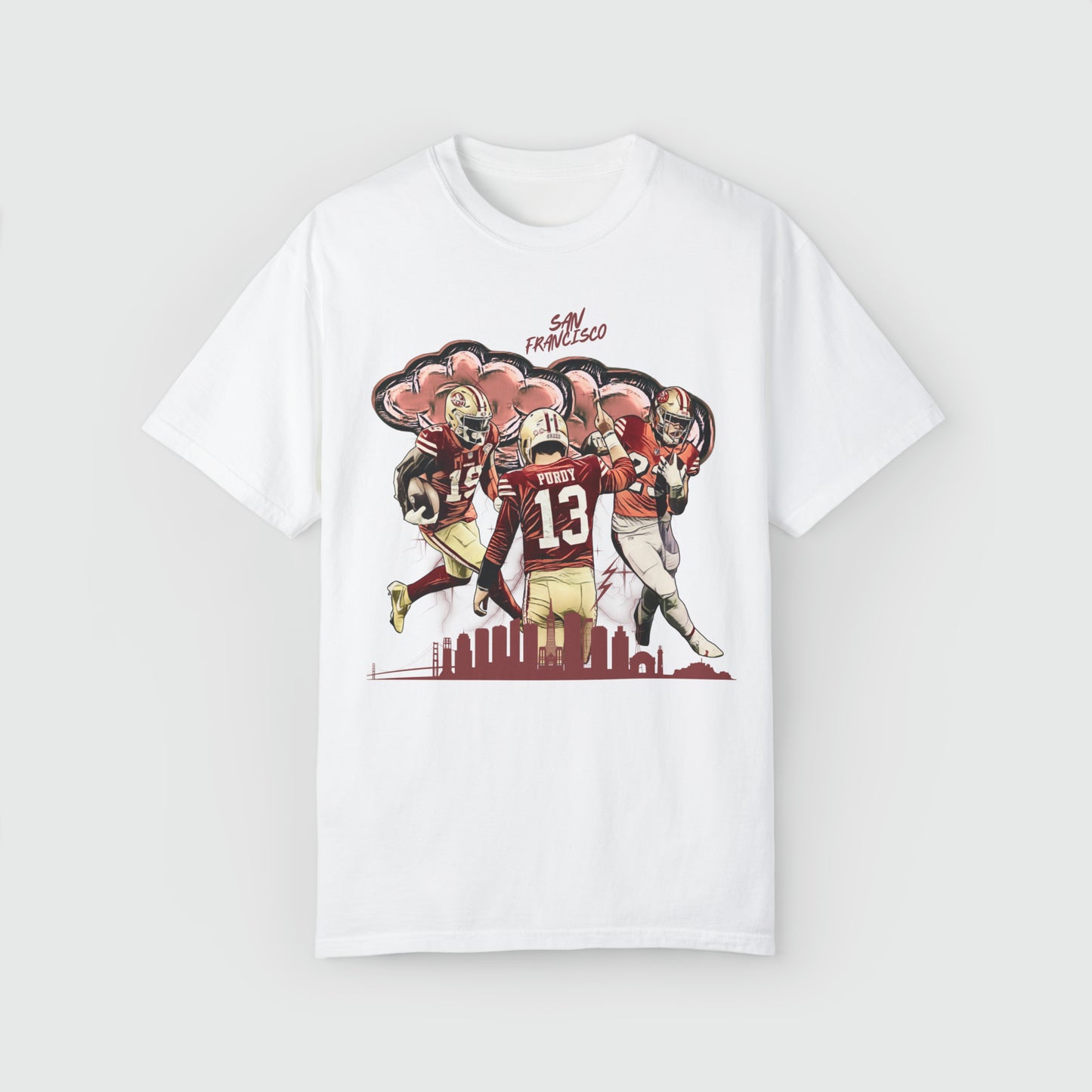 San Francisco 49ers City Tee Product Pic Front White