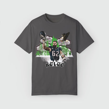 Jason Kelce City Tee Product Pic Front Graphite