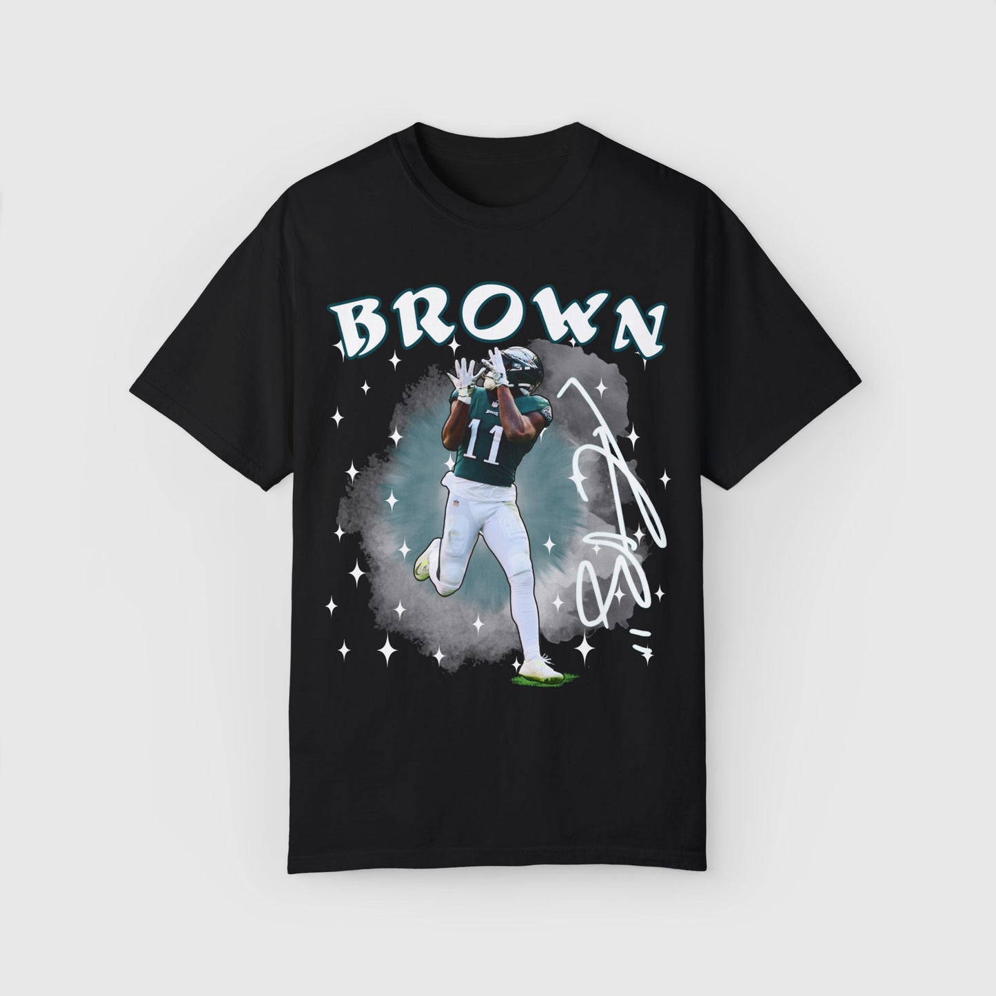 AJ Brown Signature Tee Product Pic Black