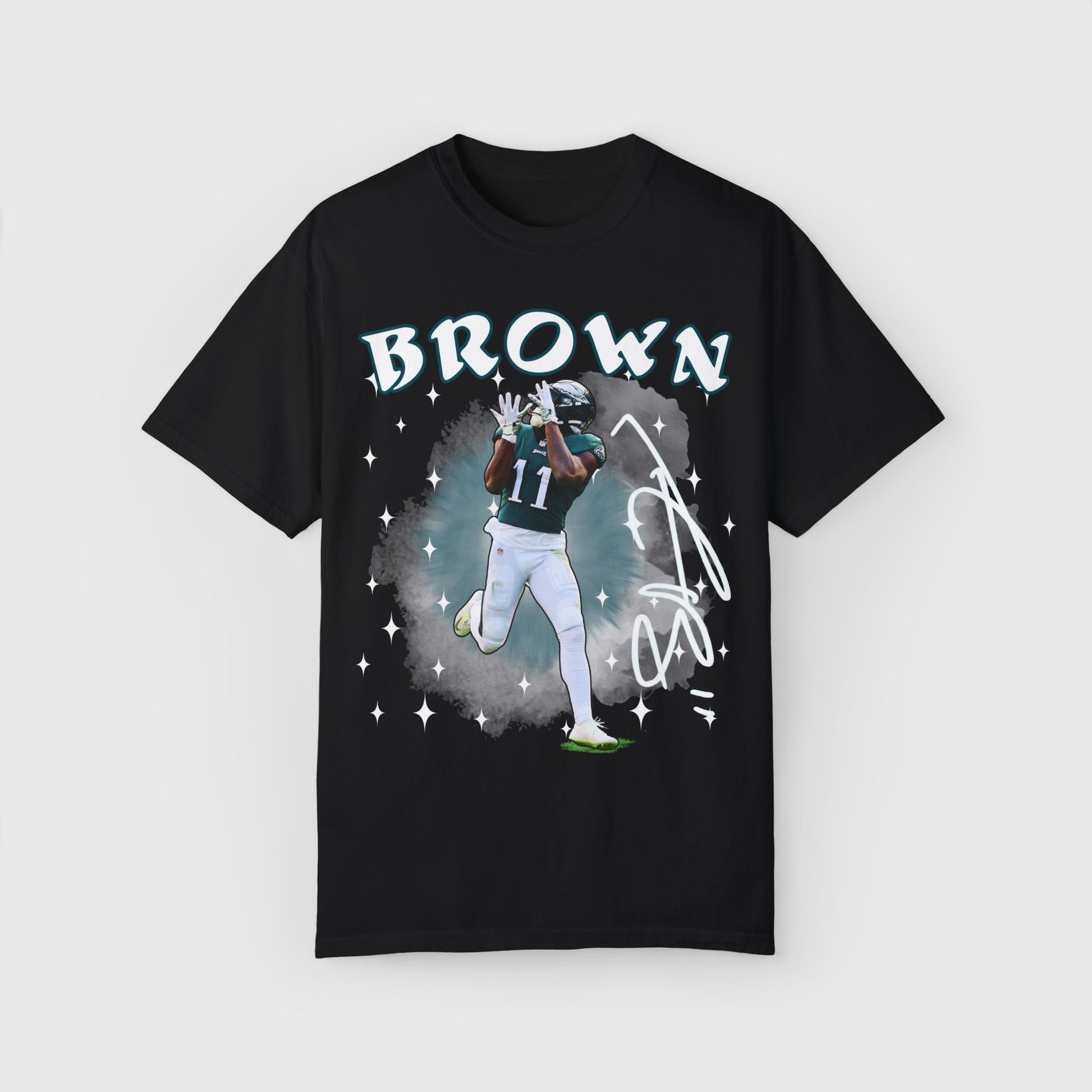AJ Brown Signature Tee Product Pic Black