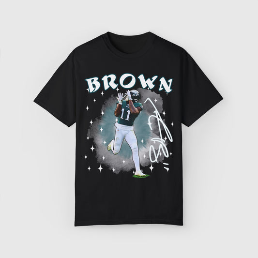 AJ Brown Signature Tee Product Pic Black