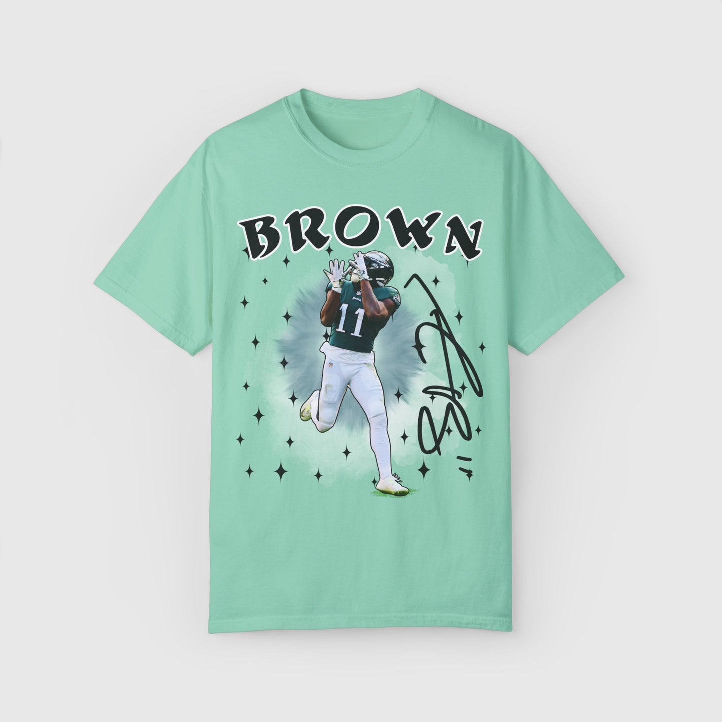 AJ Brown Signature Tee Product Pic Island Reef
