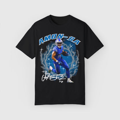 Amon-Ra St. Brown Signature Tee Product Pic Black