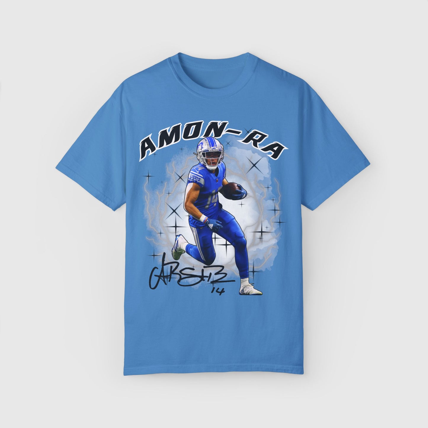 Amon-Ra St. Brown Signature Tee Product Pic Royal Caribbean