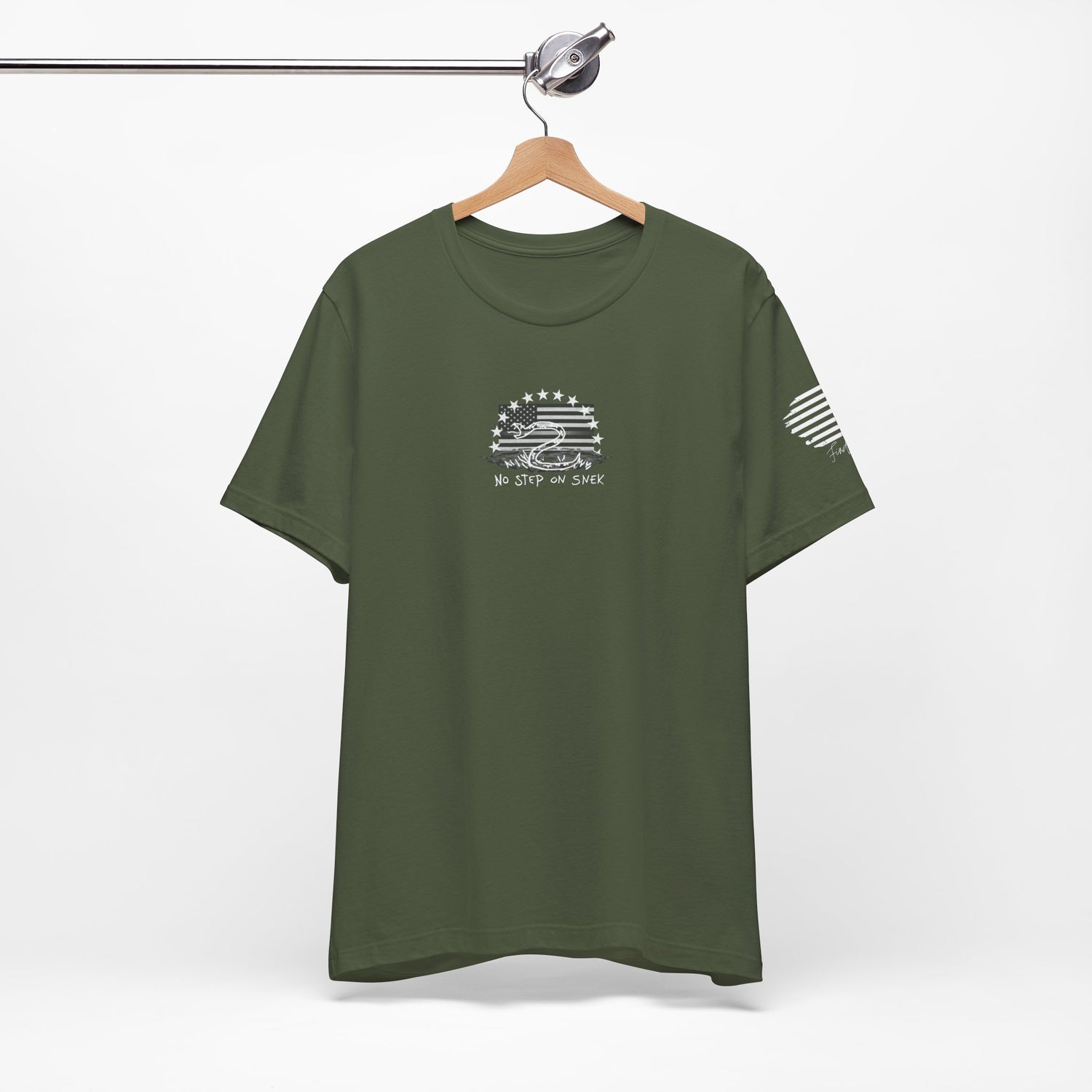 Military & Veteran Apparel Home Page Collection Image No Step On Snek Tee