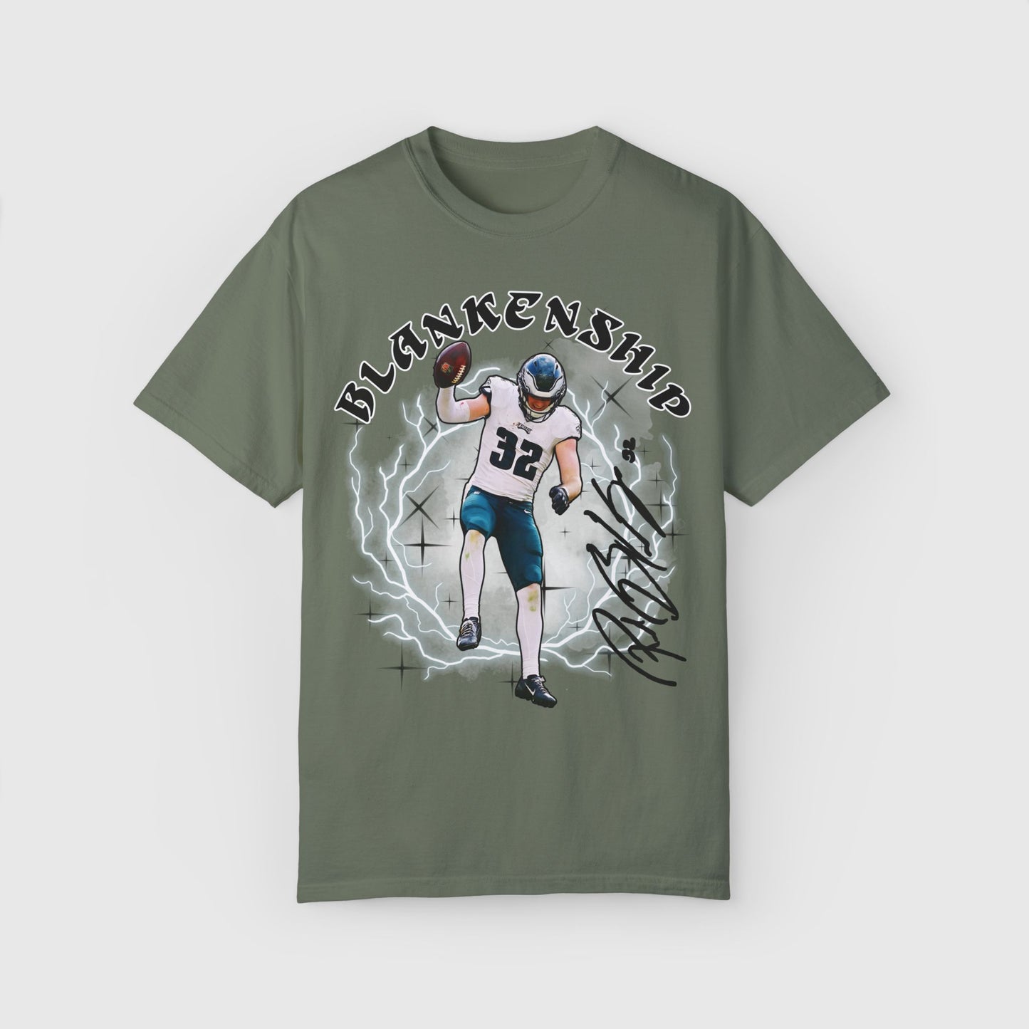 Reed Blankenship Signature Tee Product Pic Moss